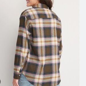 Old Navy Boyfriend Flannel Work Shirt